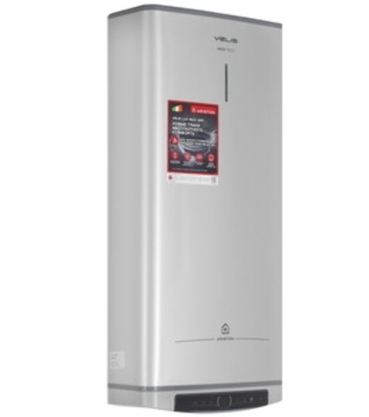 Водонагреватель Ariston Velis Lux Inox PW ABSE WIFI 80, 2.5 кВт, 80л, электрический настенный/серый