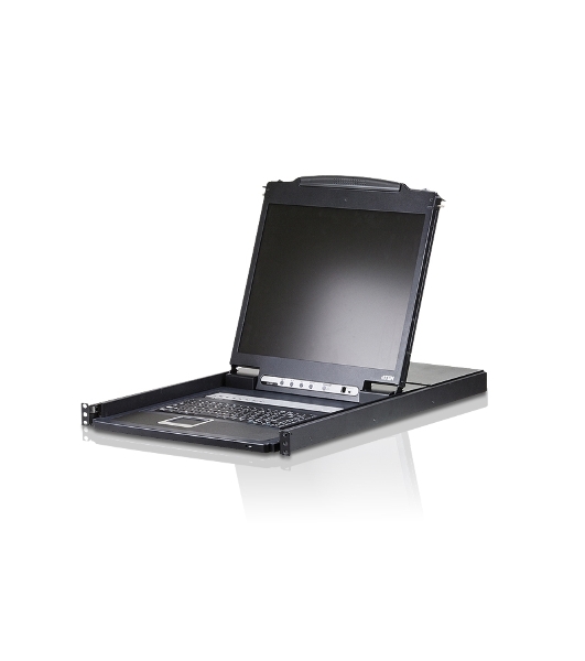 Квм консольATEN 19inch (8 Port) LCD Console Rack Panel