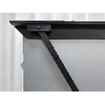 Экран для проектора S'OK SFE-296x165-WH 100'' 4K, напольный с электроприводом, Nanometallic, белый, фото2