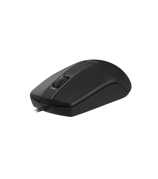 Мышь проводная A4Tech OP-330S черный, 1200 dpi, USB, кнопки - 3