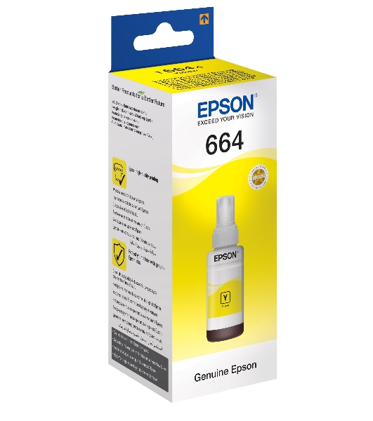 Чернила для Epson C13T66444A Epson L100 (yellow) 70 мл