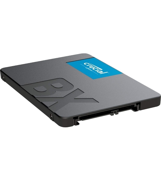 Накопитель SSD Crucial BX500, 2Tb, SATA III, 2.5', R/W 540/500