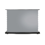Экран для проектора S'OK SFE-296x165-WH 100'' 4K, напольный с электроприводом, Nanometallic, белый, фото 1