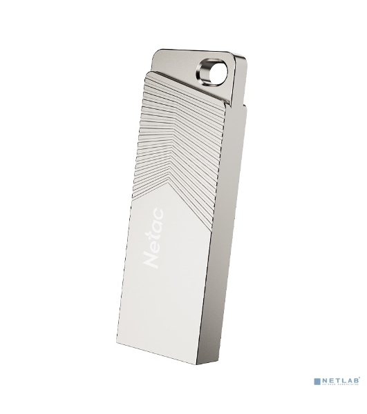 Флешка USB Netac UM1 (NT03UM1N-016G-32PN), 16Gb, USB 3.2, R/W 150/45, серебристый
