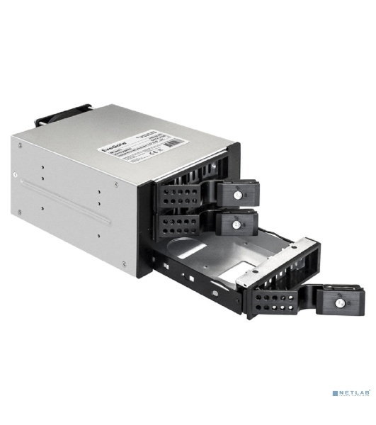 Корзина для HDD ExeGate EX291656RUS HS335-02 (универсальная, на 3*3,5'/2.5' SATA HDD, занимает 2*5,25' отсека, RTL)