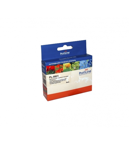 Картридж струйный ProfiLine PL-0821 для принтеров Epson StylusR270/R290/R295/R390/RX590/RX610/RX615/RX690/1410/TX700W/TX800FW/T50 Black водн