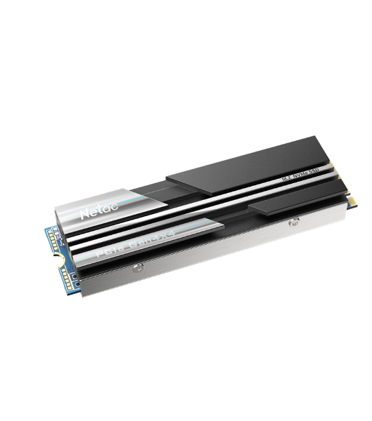 Накопитель SSD Netac NV5000, 500Gb, M.2 2280, PCIe 4.0 x4, NVMe, R/W 5000/2500, с радиатором
