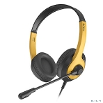 Гарнитура A4Tech Fstyler FH100U желтый/черный, проводная, фото13