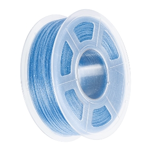 Филамент NVPrint PLA Twinkling Blue для 3D печати диаметр 1.75мм длина 330 метров масса 1 кг