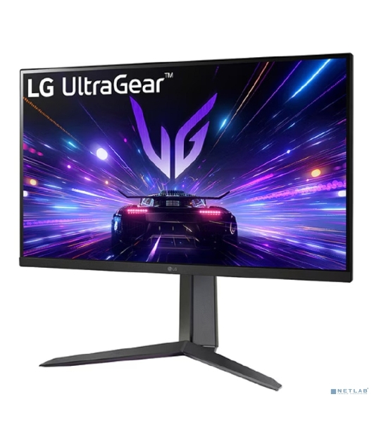 Монитор 27' LG UltraGear 27GS65F-B IPS 1920x1080, 180 Гц, 1 мс, 16:9, 400 кд/м2, 1xHDMI, 1хDP, 1x3.5 мм, черный