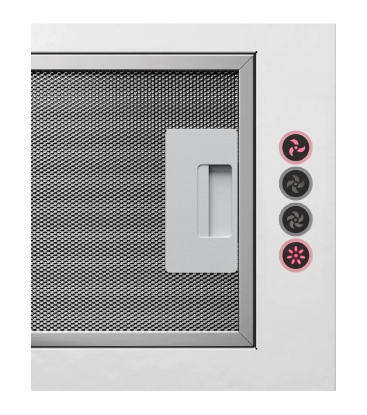 Вытяжка встраиваемая Kuppersberg Intouch 60 W белый, 54 см, 650 куб. м/ч, 41 дБ
