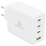 Зарядное устройство Cablexpert MP3A-PC-66 100Вт GaN, 5A, QC5.0/PD, 3xType-C, 1xUSB, белый, коробка, фото8