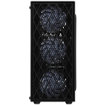 Компьютерный корпус Miditower ExeGate EVO-8243-NPX500 (ATX, БП 500NPX с вент 12 см, 2хUSB+1хUSB 3.0, черный, 3 вент. с RGb подсветкой, боковая панель - закаленное стекло), фото15