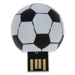 Флешка USB Smartbuy Wild FB (SB16GbFB), 16Gb, USB 2.0, R/W 15/5, белый/черный Футбольный Мяч, фото3