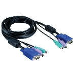 Переключатель D-Link DKVM-CB Кабель KVM длиной 1,8 м с разъемами PS2, фото2