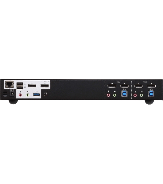 2-Поротовый USB3.0 4K DisplayPort Dual Display KVM переключатель 2-Port USB3.0 4K DisplayPort Dual Display KVM switch