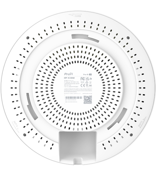 Точка доступа потолочная IP-COM Pro-6-LR AX3000, 2*1Gbit RJ45, PoE