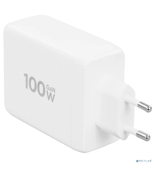 Зарядное устройство Cablexpert MP3A-PC-66 100Вт GaN, 5A, QC5.0/PD, 3xType-C, 1xUSB, белый, коробка