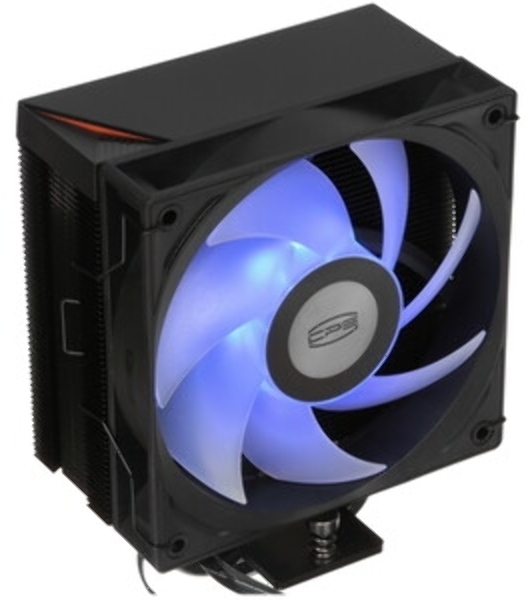 Устройство охлаждения(кулер) PcCooler RT500 BK Soc-AM5/AM4/1200/1700/1851 черный 4-pin 34.9dB Al+Cu