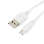 Кабель USB2.0 Pro Cablexpert CC-mUSB2-AMBM-1MW, AM/microBM 5P, 1м, экран, белый, пакет, фото4