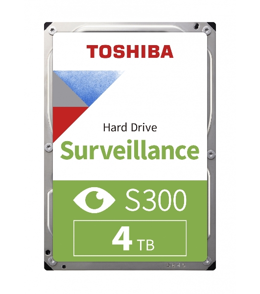 Жесткий диск Toshiba HDD SATA3 4Tb Surveillance S300 (SMR) 5400 256Mb (analog HDWT740UZSVA)