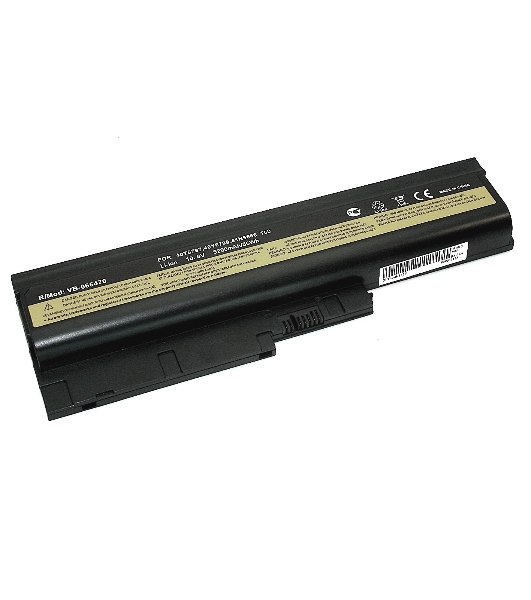 Аккумуляторная батарея для ноутбука Lenovo ThinkPad T60, T60p, T61 10.8V 5200mAh OEM черный