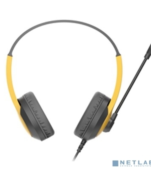 Гарнитура A4Tech Fstyler FH100U желтый/черный, проводная
