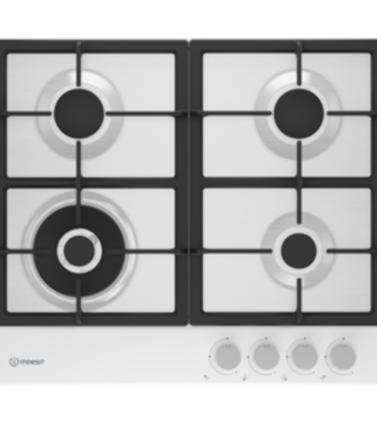 Газовая варочная панель Indesit THPM 642 WS/WH/I, независимая, белый