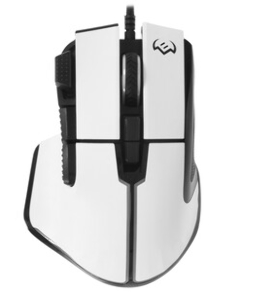 Мышь проводная SVEN RX-G990 белый, 12400 dpi, USB, кнопки - 9