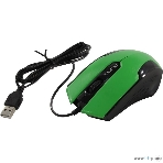 Мышь проводная Qumo Office M14 зеленый, 1000 dpi, USB, кнопки - 3, фото 1