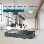 Коммутатор TP-Link 8-Port 10/100Mbps Unmanaged Switch with 4-Port PoE, metal case, desktop mount, PoE budget 41W., фото11