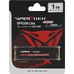 Накопитель SSD Patriot Viper VP4300 Lite, 1Tb, PCIe 4.0 x4, M.2 2280, NVMe, R/W 7400/6400, с радиатором, фото11