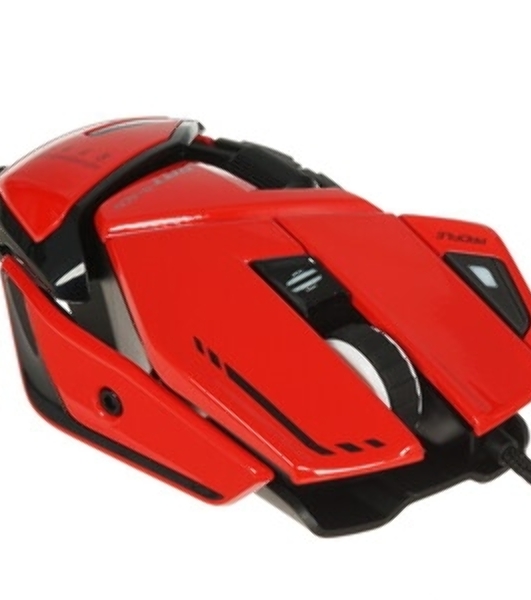 Мышь проводная Mad Catz R.A.T. 8+ ADV красный, 20000 dpi, USB, кнопки - 11