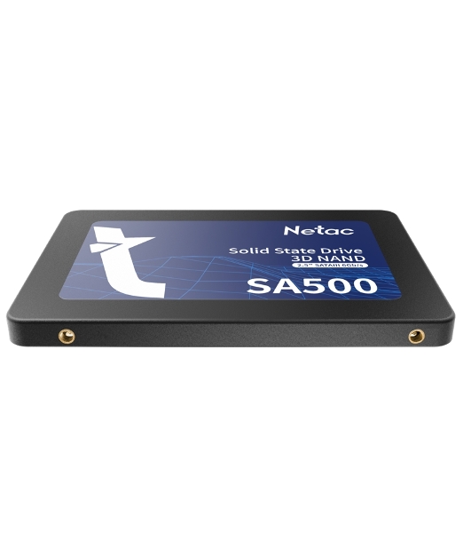 Накопитель SSD Netac SA500, 120Gb, SATA III, 2.5', R/W 500/400