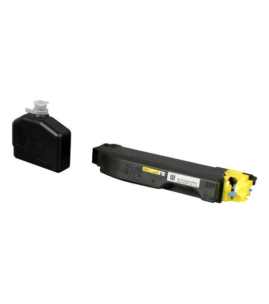 Картридж Sakura TK5140Y для Kyocera Mita, желтый, 5000 к.