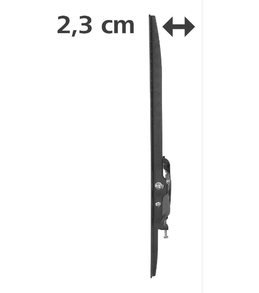 Кронштейн для телевизора Hama 00220809 черный, 32'-65' макс. 35 кг, настенный, фиксированный