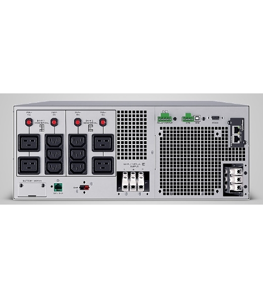 Источник бесперебойного питания CyberPower OL10KERTHD/10000 ВА/10000 Вт/6 x IEC 320 C13 (компьютерный), клеммная колодка, 4 x IEC 320 C19