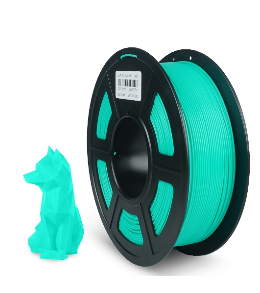 Филамент NVPrint PLA+ Mint Green для 3D печати диаметр 1.75мм длина 330 метров масса 1 кг