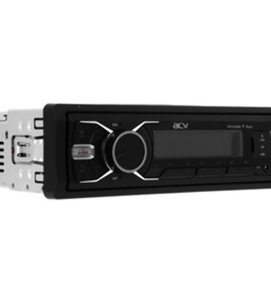 Автомагнитола ACV AVS-601UBM, 1 DIN, Bluetooth, USB Type-A, AUX, пульт ДУ