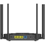 Двухдиапазонный Wi-Fi 6 маршрутизатор AX1500, 1x1000Base-T WAN, 3x1000Base-T LAN, 4 внешние антенны 5 dBi, фото4