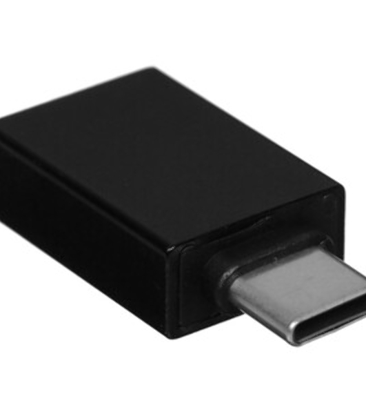 Переходник USB3.0 Гарнизон GCC-A-USB3-CMAF, Type-C(M)/AF, с поддержкой OTG, черный, пакет