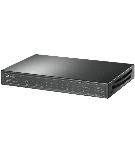 Коммутатор TP-Link TL-SG1210P 10-портовый гигабитный настольный с 8 портами PoE+ SMB