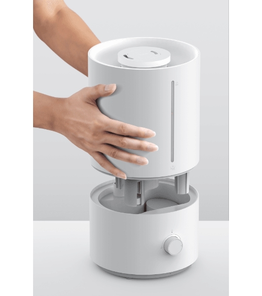 Увлажнитель воздуха Xiaomi Humidifier 2 Lite белый, 30 м², 4 л, ультразвуковой, антибактериальная защита с ионами серебра, верхний залив воды, поворотное сопло 360°