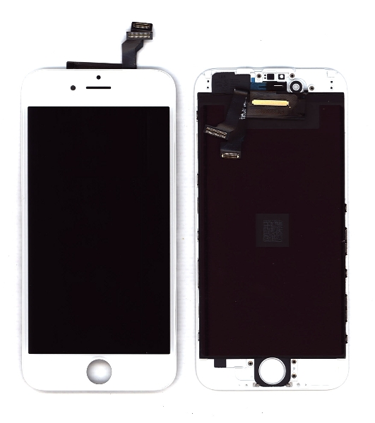 Дисплей Amperin для Apple iPhone 6 в сборе с тачскрином (IPS), белый