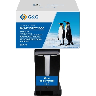 Бункер G&G GG-C13T671000 (C13T671000) для Epson WorkForce WF-5690DWF/5620DWF/5190DW/5110DW/5113