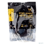 Кабель HDMI Cablexpert CCF2-HDMI4-6, 19M/19M, v2.0, медь, позол.разъемы, экран, 2 фер.кольца, 1,8м, черный, пакет, фото4