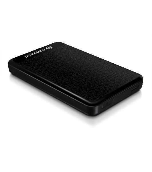 Внешний HDD 2.5' Transcend StoreJet 25A3, 1TB, USB 3.2 Gen 1 Type-A, 5400 rpm, черный