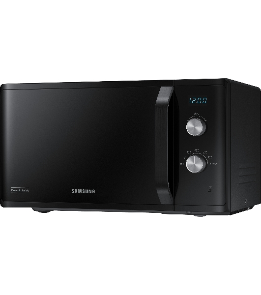 Микроволновая печь Samsung MS23K3614AK черный, 23 л, 800 Вт, переключатели - поворотный механизм