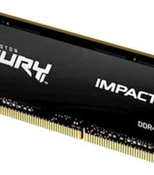 Оперативная память Kingston Fury Impact, DDR4, 8GB (1x8GB), 3200MHz, CL20, SO-DIMM