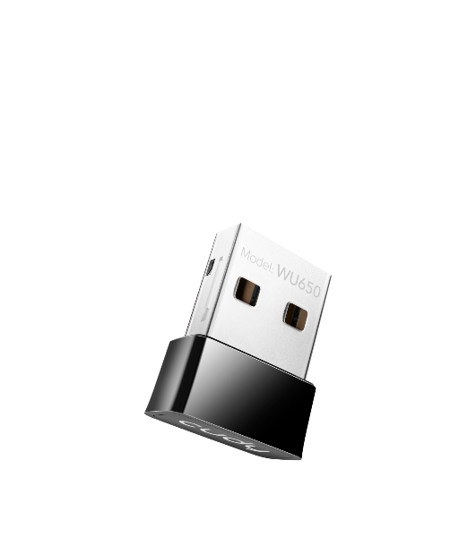 Сетевой адаптер Wi-Fi Cudy WU650 AC650 USB 2.0 (ант.внутр.) 1ант.